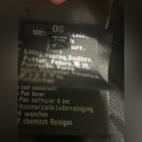 🏍️ Harley-Davidson Black Leather Hat NWOT - Picture 6 of 8